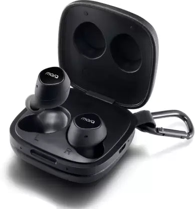 MarQ by Flipkart True Wireless Bluetooth Headset  (Black, True Wireless) MarQ by Flipkart True Wireless Bluetooth Headset  (Black, True Wireless)
